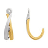 14k White Gold 14k Yellow Gold Plated Earring Jackets 14k White Gold 14k Yellow Gold Plated Earring Jackets