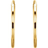 14k Yellow Gold 15mm Endless Hoop Earrings 14k Yellow Gold 15mm Endless Hoop Earrings