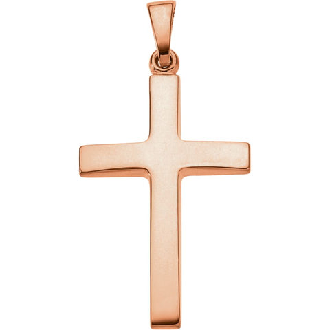 14k Rose Gold Cross Pendant 14k Rose Gold Cross Pendant