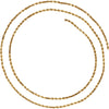 14K Yellow Gold 1.9mm Diamond Cut Rope 16-Inch Chain 14K Yellow Gold 1.9mm Diamond Cut Rope 16-Inch Chain