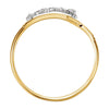 Two-Tone Crucifix Ring, Size 10 Two-Tone Crucifix Ring, Size 10