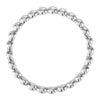 Sterling Silver 2.5mm Beaded Stackable Ring Size 6 Sterling Silver 2.5mm Beaded Stackable Ring Size 6
