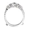 14k White Gold Ring Guard, Size 6 14k White Gold Ring Guard, Size 6