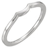 Wedding Band for Matching Engagement Ring in 14k White Gold ( Size 6 ) Wedding Band for Matching Engagement Ring in 14k White Gold ( Size 6 )