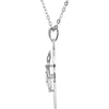 Sterling Silver 25.30mm Confirmation Sponsor 18" Necklace with Box Sterling Silver 25.30mm Confirmation Sponsor 18" Necklace with Box
