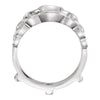 14k White Gold Ring Guard, Size 6 14k White Gold Ring Guard, Size 6