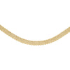 14k Yellow Gold 10.25mm Panther 17" Chain