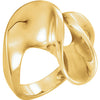 Metal Fashion Ring in 14k Yellow Gold ( Size 6 ) Metal Fashion Ring in 14k Yellow Gold ( Size 6 )