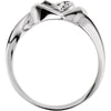 14k White Gold Freeform Ring, Size 6 14k White Gold Freeform Ring, Size 6
