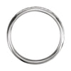 14k White Gold 7mm Hand Woven Comfort Fit Band, Size 9 14k White Gold 7mm Hand Woven Comfort Fit Band, Size 9