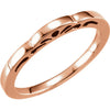 Ladies Metal Fashion Ring in 14k Rose Gold ( Size 6 ) Ladies Metal Fashion Ring in 14k Rose Gold ( Size 6 )