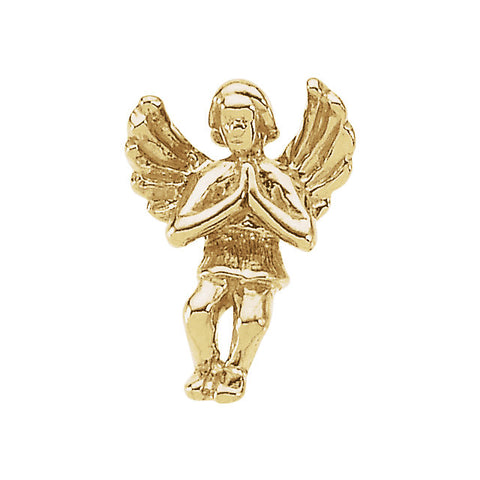 14k Yellow Gold Praying Angel Lapel Pin 14k Yellow Gold Praying Angel Lapel Pin
