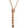 14k Rose Gold Snowflake 16" Necklace 14k Rose Gold Snowflake 16" Necklace
