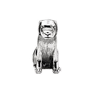 Sterling Silver Kera® Sterling Silver Dog Bead Sterling Silver Kera® Sterling Silver Dog Bead