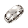 Dura Cobalt Slighlty Domed Wedding Band Ring (Size 9 )