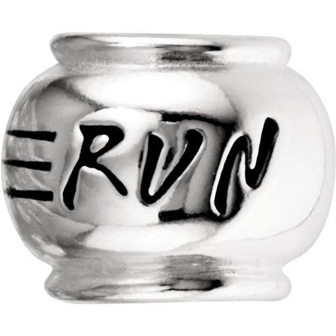 Sterling Silver 10mm "Run" Bead Sterling Silver 10mm "Run" Bead