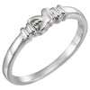 Holy Spirit Chastity Ring in Sterling Silver ( Size 6 ) Holy Spirit Chastity Ring in Sterling Silver ( Size 6 )