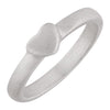 Heart Fashion Ring in Sterling Silver ( Size 9 ) Heart Fashion Ring in Sterling Silver ( Size 9 )