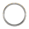14K Yellow & White 7mm Design Band Size 11 14K Yellow & White 7mm Design Band Size 11