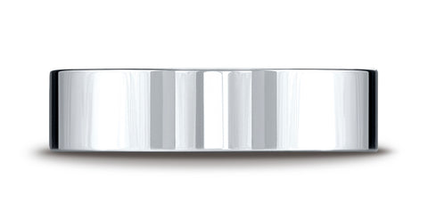 Benchmark-Platinum-6mm-Flat-Comfort-Fit-Wedding-Band-Ring--Size-4.25--CF260PT04.25