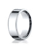 Benchmark-Platinum-8mm-Flat-Comfort-Fit-Wedding-Band-Ring-with-Milgrain--Size-4--CF480PT04
