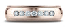 Benchmark-14K-Rose-Gold-6mm-Comfort-Fit-Channel-Set-7-Stone-Diamond-Wedding-Band-Ring--.42Ct.--Size-4.25--CF51651514KR04.25