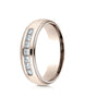 Benchmark-14K-Rose-Gold-6mm-Comfort-Fit-Channel-Set-7-Stone-Diamond-Wedding-Band-Ring--.42Ct.--Size-4--CF51651514KR04