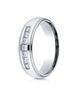 Benchmark-14K-White-Gold-6mm-Comfort-Fit-Channel-Set-7-Stone-Diamond-Wedding-Band-Ring--.42Ct.--Size-4--CF51651514KW04