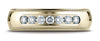 Benchmark-18K-Yellow-Gold-6mm-Comfort-Fit-Channel-Set-7-Stone-Diamond-Wedding-Band-Ring--.42Ct.--Size-4.25--CF51651518KY04.25