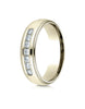 Benchmark-18K-Yellow-Gold-6mm-Comfort-Fit-Channel-Set-7-Stone-Diamond-Wedding-Band-Ring--.42Ct.--Size-4--CF51651518KY04