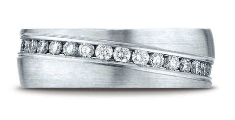 Benchmark-Palladium-6mm-Comfort-Fit-Channel-Set-Satin-Finish-Diamond-Eternity-Wedding-Band-Ring--Size-4.25--CF516570PD04.25