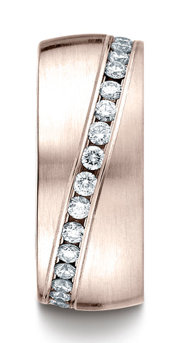 Benchmark-14K-Rose-Gold-8mm-Comfort-Fit-Channel-Set-Diamond-Eternity-Wedding-Band-Ring--Size-4.5--CF51857014KR04.5