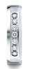 Benchmark-18K-White-Gold-6mm-Comfort-Fit-Channel-Set-7-Stone-Diamond-Wedding-Ring--.42Ct.--Size-4.5--CF52651718KW04.5