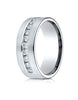 Benchmark-Palladium-8mm-Comfort-Fit-Channel-Set-12-Stone-Diamond-Wedding-Band-Ring--.72Ct.--Size-4--CF528530PD04
