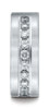 Benchmark-14K-White-Gold-8mm-Comfort-Fit-Channel-Set-12-Stone-Diamond-Wedding-Ring--.96Ct.--Size-4.5--CF52853114KW04.5