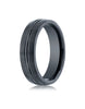 Benchmark-Ceramic-6mm-Comfort-Fit-Satin-Finished-Design-Wedding-Band-Ring--Size-6--CF56411CM06
