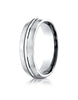 Benchmark-10K-White-Gold-6mm-Comfort-Fit-Satin-Finished-w/-High-Polished-Center-Cut-Wedding-Band--Size-4--CF5641110KW04