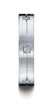 Benchmark-Argentium-Silver-Comfort-Fit-Pave-Set-6-Stone-Diamond-Design-Wedding-Band--0.12-cttw--Size-7--CF65386SV07
