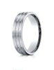 Benchmark-10K-White-Gold-6mm-Comfort-Fit-Satin-Finished-w/-Parallel-Center-Cuts-Carved-Design-Band-Sz-4--CF6633410KW04