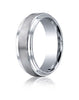 Benchmark-Cobaltchrome-8-mm-Comfort-Fit-Satin-Finished-Double-Edge-Design-Wedding-Band-Ring--Size-6--CF68100CC06
