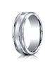Benchmark-Platinum-7.5mm-Comfort-Fit-Satin-Finished-Rope-Carved-Design-Wedding-Band-Ring--Size-4--CF717504PT04