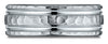 Benchmark-Platinum-7.5mm-Comfort-Fit-Hammered-Finish-Double-High-Polish-Cut-Design-Band--Size-4.25--CF717543PT04.25