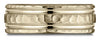 Benchmark-14k-Yellow-Gold-7.5mm-Comfort-Fit-Hammered-Finish-Double-High-Polish-Cut-Design-Band--Size-4.25--CF71754314KY04.25