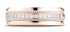 Benchmark-14K-Rose-Gold-7.5mm-Comfort-Fit-Pave-set-16-Stone-Diamond-Wedding-Band-Ring--.32Ct.--Size-4.25--CF71758114KR04.25