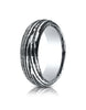 Benchmark-Cobaltchrome-7mm-Comfort-Fit-Tree-Bark-Patterned-Ring--Size-6--CF97567CC06