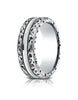 Benchmark-Cobaltchrome-8mm-Comfort-Fit-Blackened-Distressed-Design-Ring--Size-6--CF98768CC06