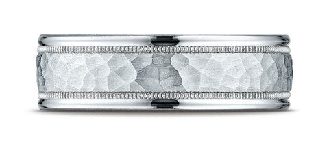 Benchmark-Platinum-7mm-Comfort-Fit-High-Polished-Squared-Edge-Carved-Design-Band--Size-6.25--CF157309PT06.25