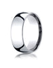 Benchmark-Platinum-8mm-Slightly-Domed-Standard-Comfort-Fit-Wedding-Band-Ring--Size-4--LCF180PT04