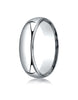 Benchmark-Platinum-6mm-Slightly-Domed-Standard-Comfort-Fit-Wedding-Band-Ring-with-Milgrain--Size-4--LCF360PT04
