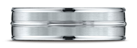 Benchmark-Platinum-7mm-Comfort-Fit-Satin-Finished-and-Round-Edge-Carved-Design-Band--Size-4.25--RECF57180PT04.25